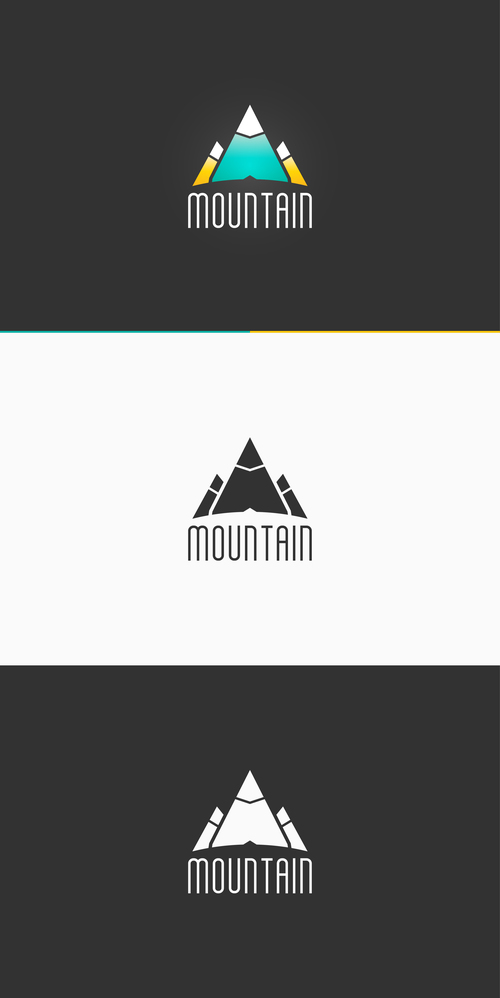 Mountain logo symbol vector