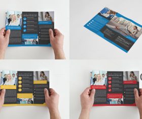 Multipurpose company brochute template vector