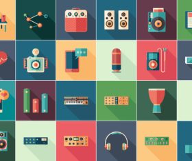 Speaker phone tablet icon vector