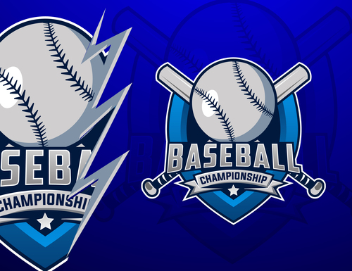 Baseball vector logo