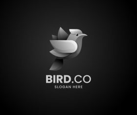 Bird vector logo