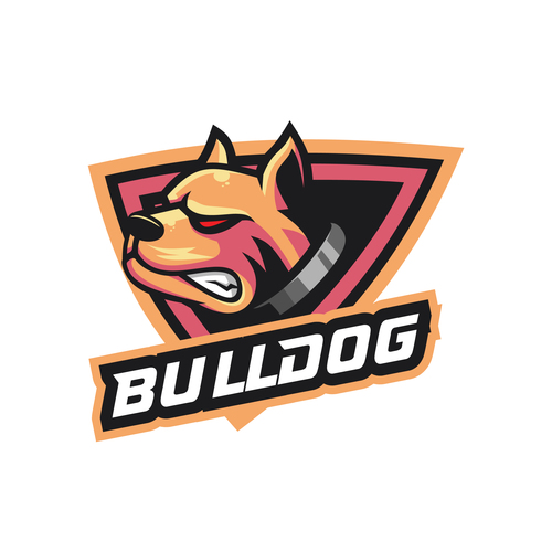 Bulldog vector logo