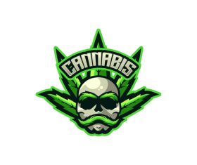 Cannabis vector logo