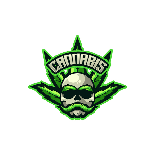 Cannabis vector logo