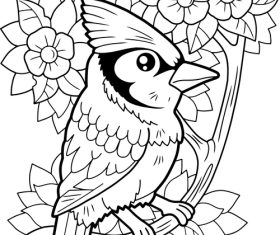 Coloring vector illustration