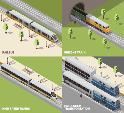 Different function trains vector
