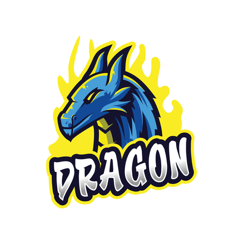 Dragon vector logo