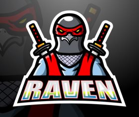 Killer duck logovector