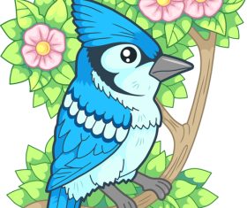 Kingfisher vector illustration