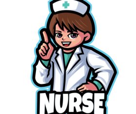 Nurse cartoon vector