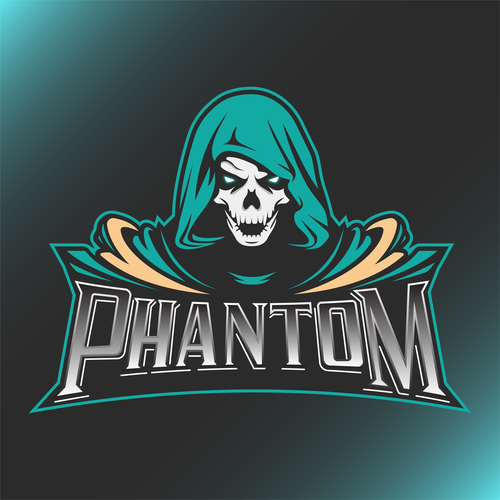 Phantom logo vector