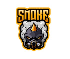 Smoke vector logo