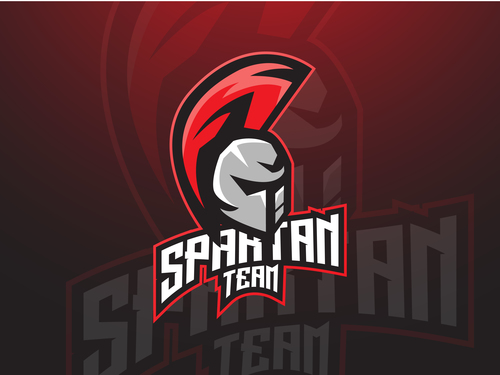 Spartan team logo vector