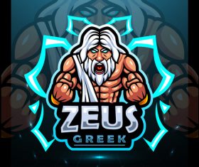 Zeus gaming logo vector