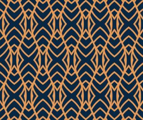 Abstract art deco seamless pattern vector