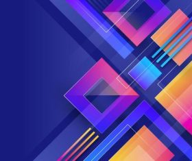 Abstract colorful checkered vector