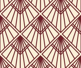 Art deco seamless pattern vector