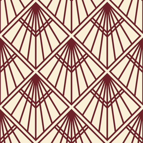 Art deco seamless pattern vector
