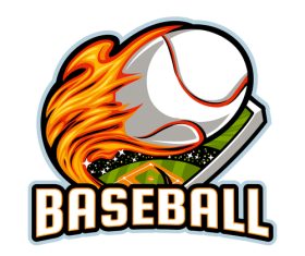 Baseball Sport Logo vector