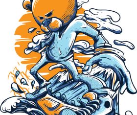 Boost your skill vector t-shirt illustrations