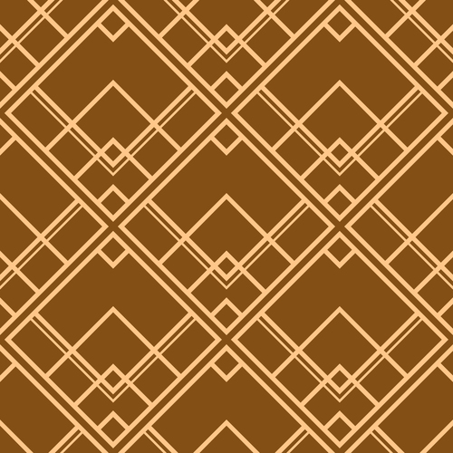 Checkered geometric art deco seamless pattern vector