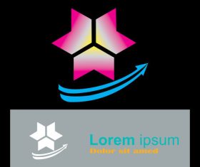 Corporate logo design vector