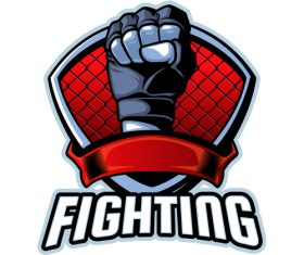Fighting Sport Logo vector