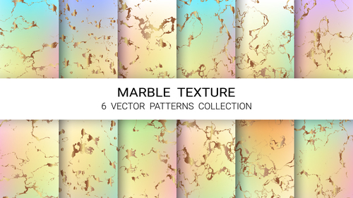 Gradient marble texture vector