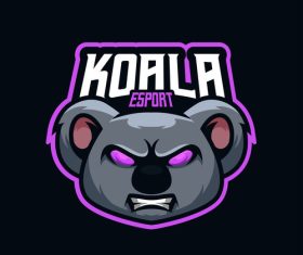 Koala Esport Logo vector