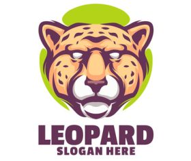 Leopard Mascot Logo Designs vector