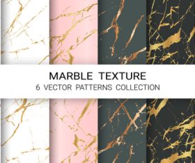 Marble texture vector in different colors