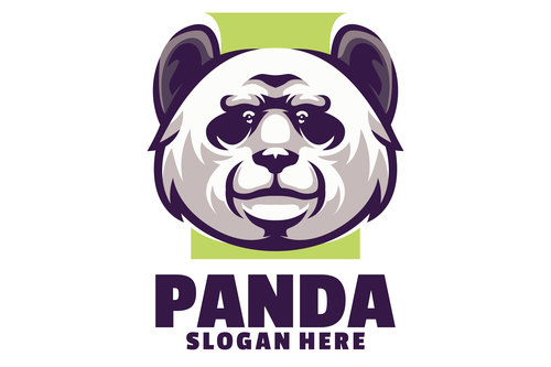 Panda Logo Designs vector