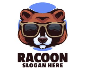 Racoon Logo Designs vector