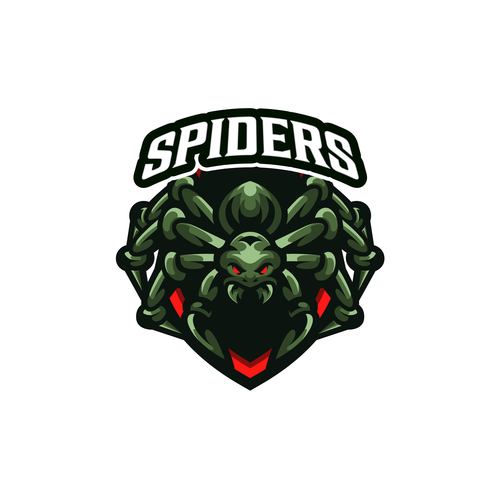 Spider Logo Template vector