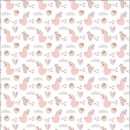 Animal seamless pattern vector on white background