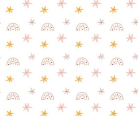 Cartoon seamless pattern vector