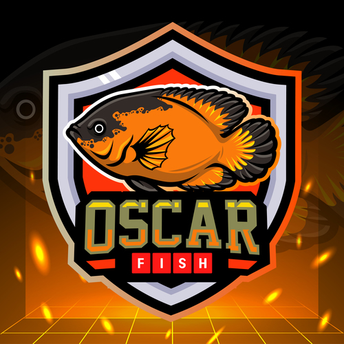 Fishing sport logo design vector