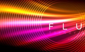 Fluid trenoy design abstract background vector