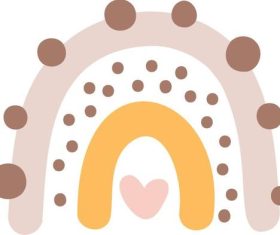 Rainbow gate vector