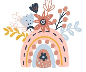 Wild flower vector