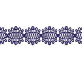 Abstract lace pattern vector