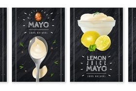 Classic mayo banner vector