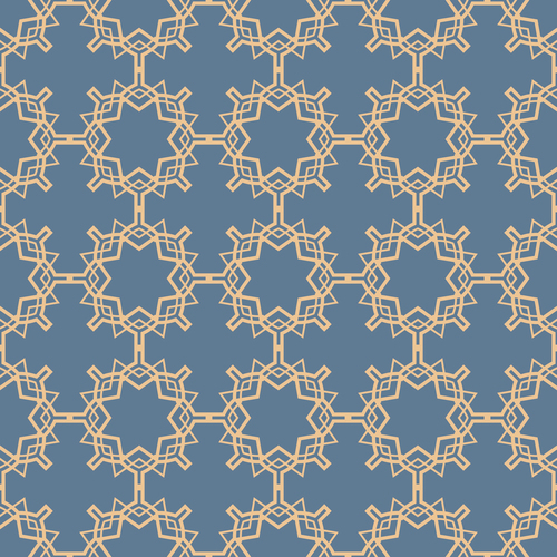 Complex seamless pattern geometric vector
