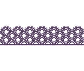 Design lace vector