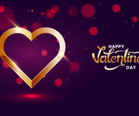 Design valentines day card vector