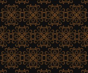 Floral pattern ornament seamless vector