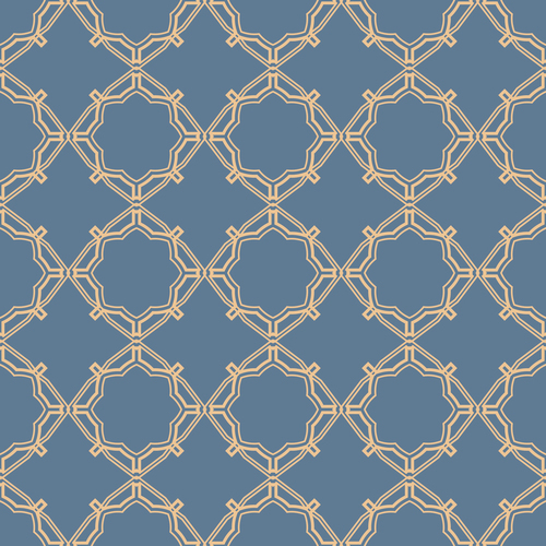 Grid geometric seamless pattern vector