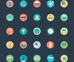 Industrial icon vector