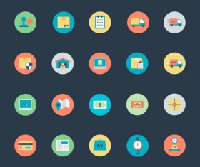 Logistics delivery icon vector
