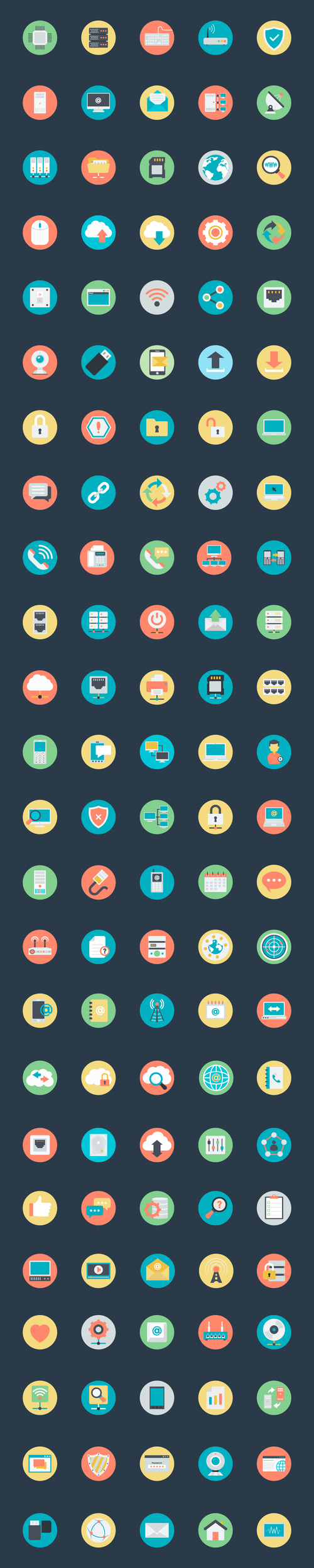 Networking icon vector